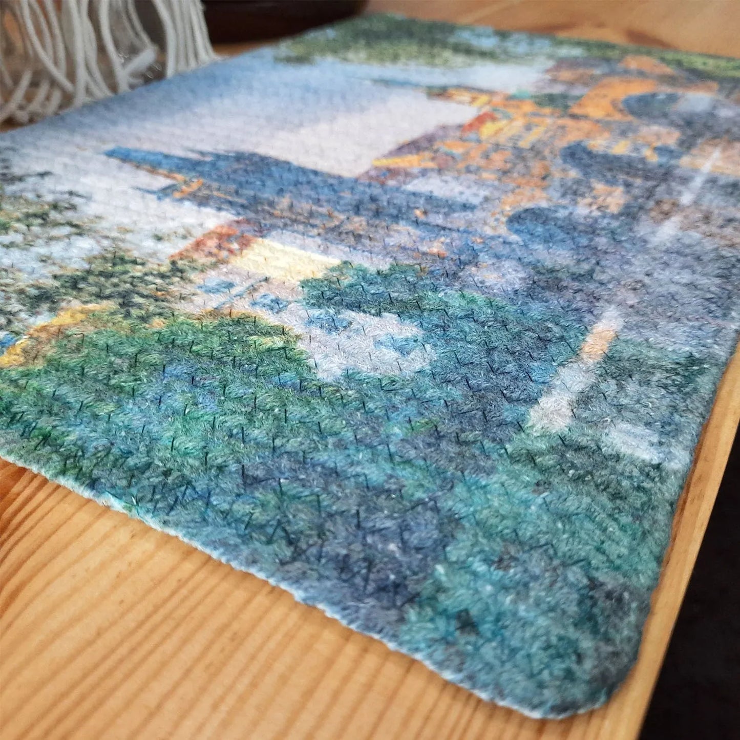 All Natural Rectangular Cotton Braided Placemats – Old Town