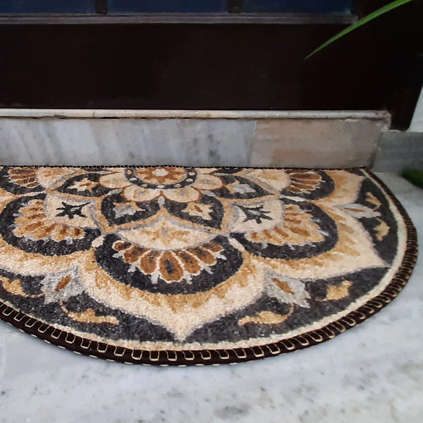 Avioni Home Floor Mats in Beautiful Rangoli Modern Design – Anti Slip, Durable & Washable | Outdoor & Indoor