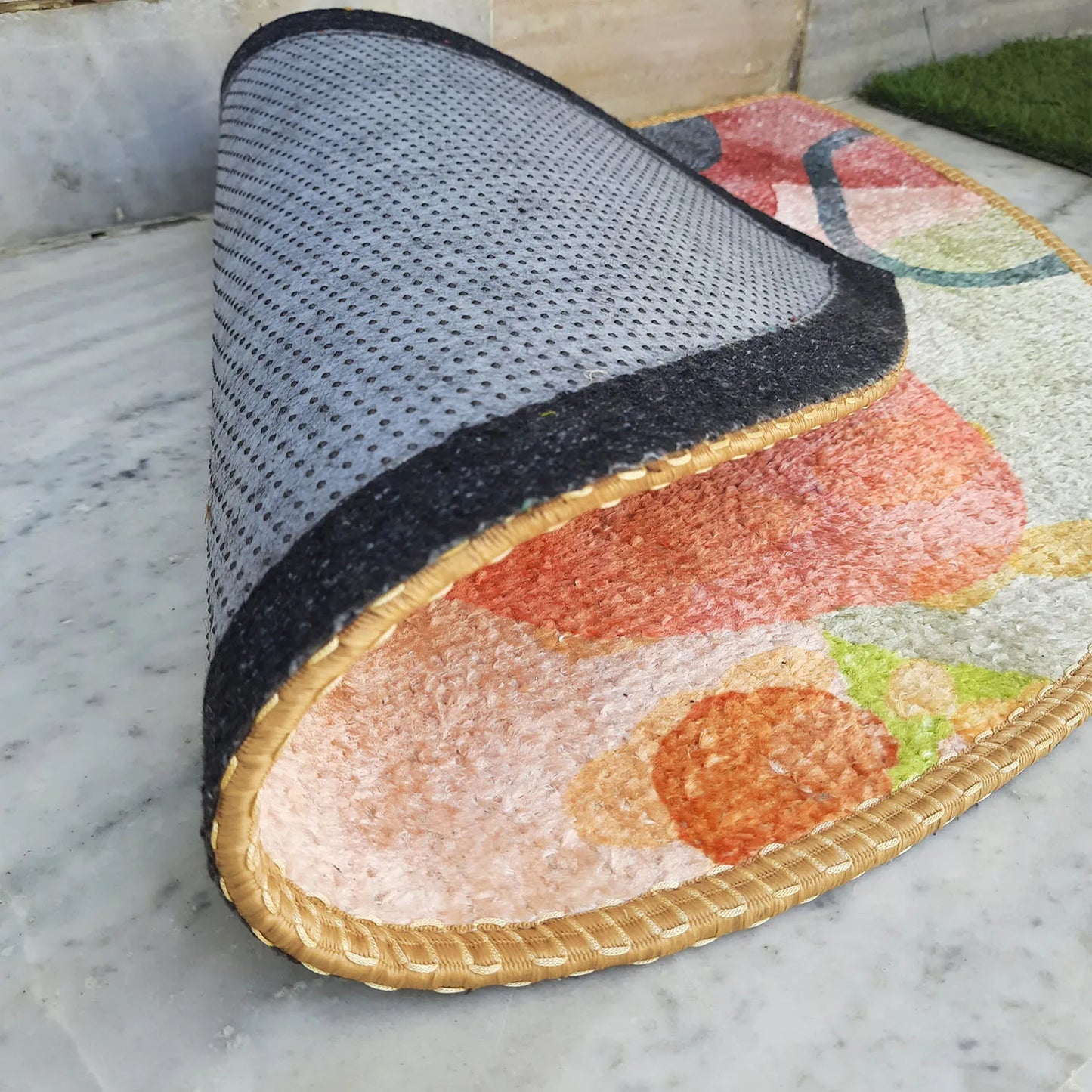 Avioni Home Floor Mats in Beautiful Boho Abstract Design – Anti Slip, Durable & Washable | Outdoor & Indoor