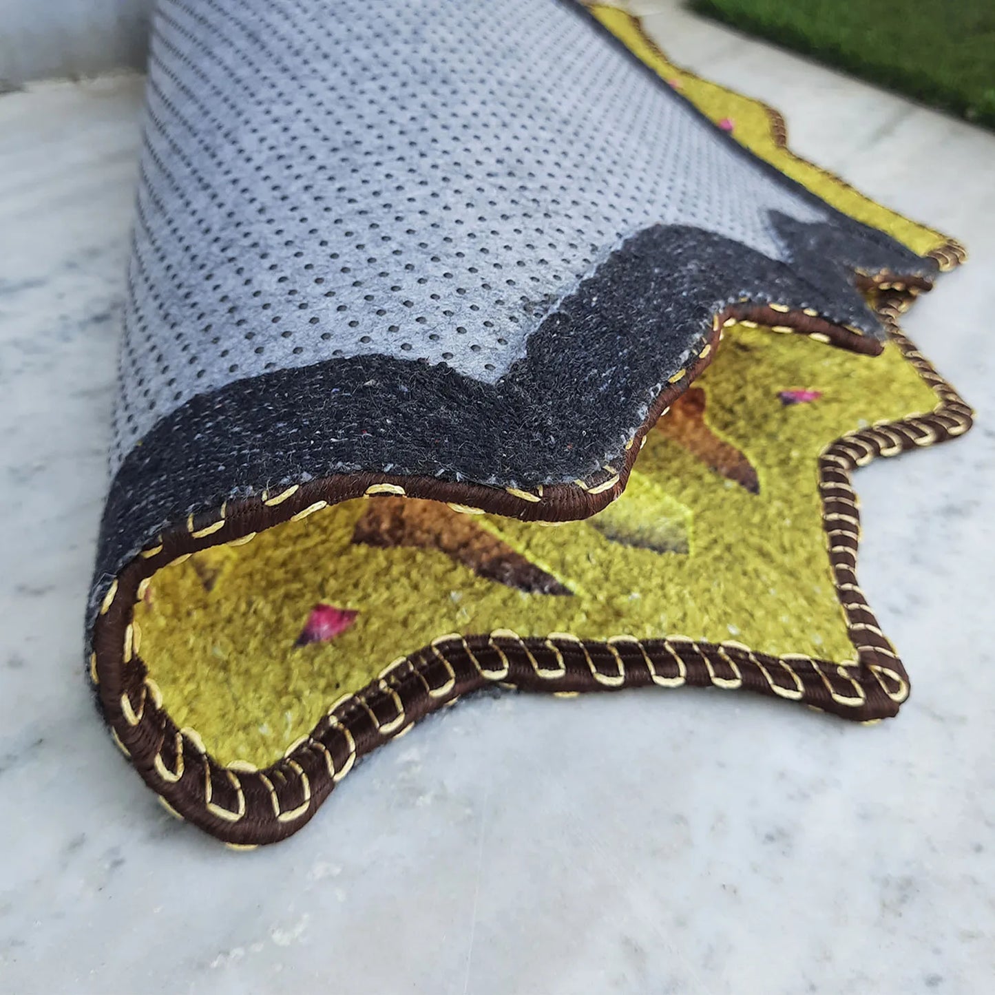 Avioni Home Floor Mats in Beautiful Persian Cutout Design – Anti Slip, Durable & Washable | Outdoor & Indoor