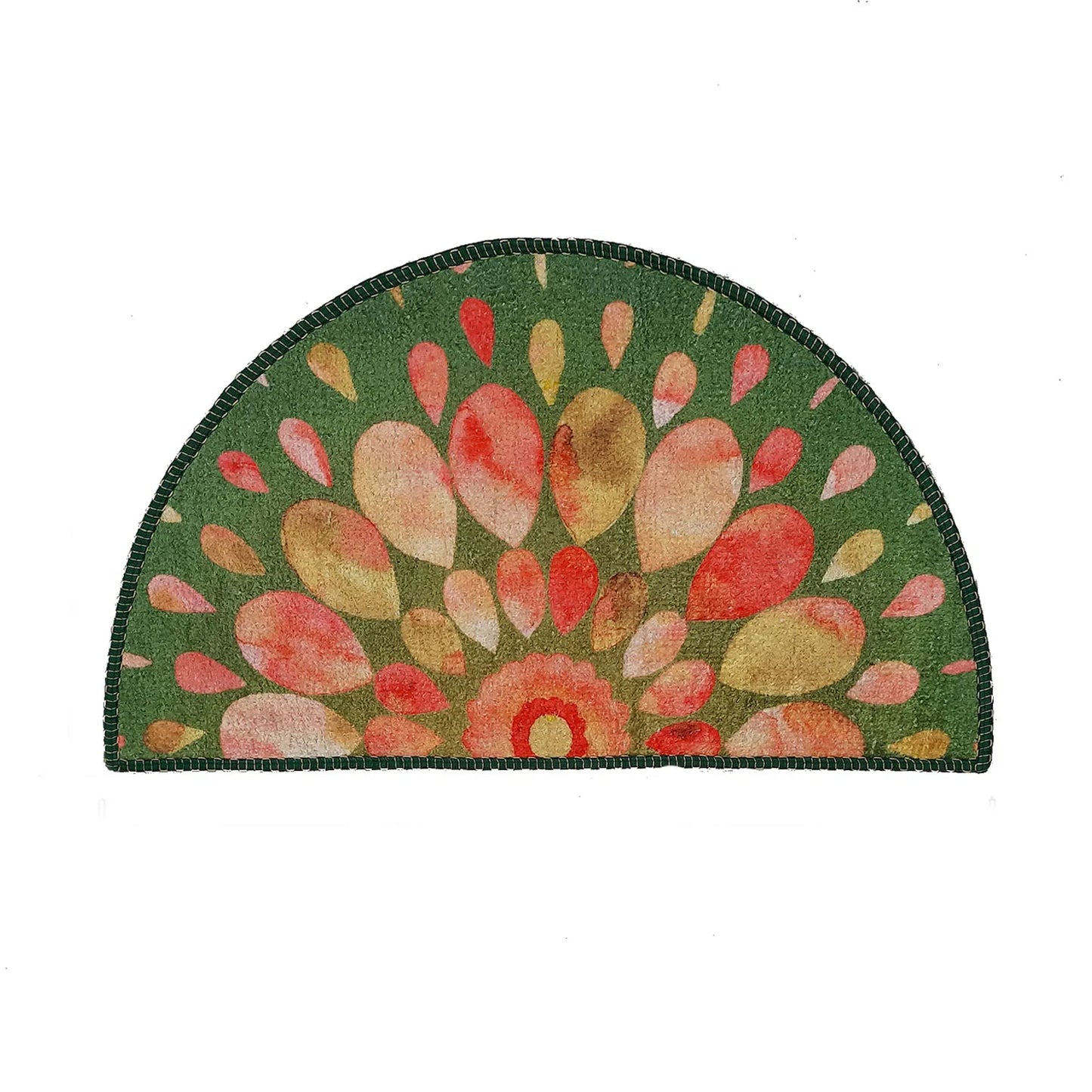 Avioni Home Floor Mats in Beautiful Rangoli Design – Anti Slip, Durable & Washable | Outdoor & Indoor