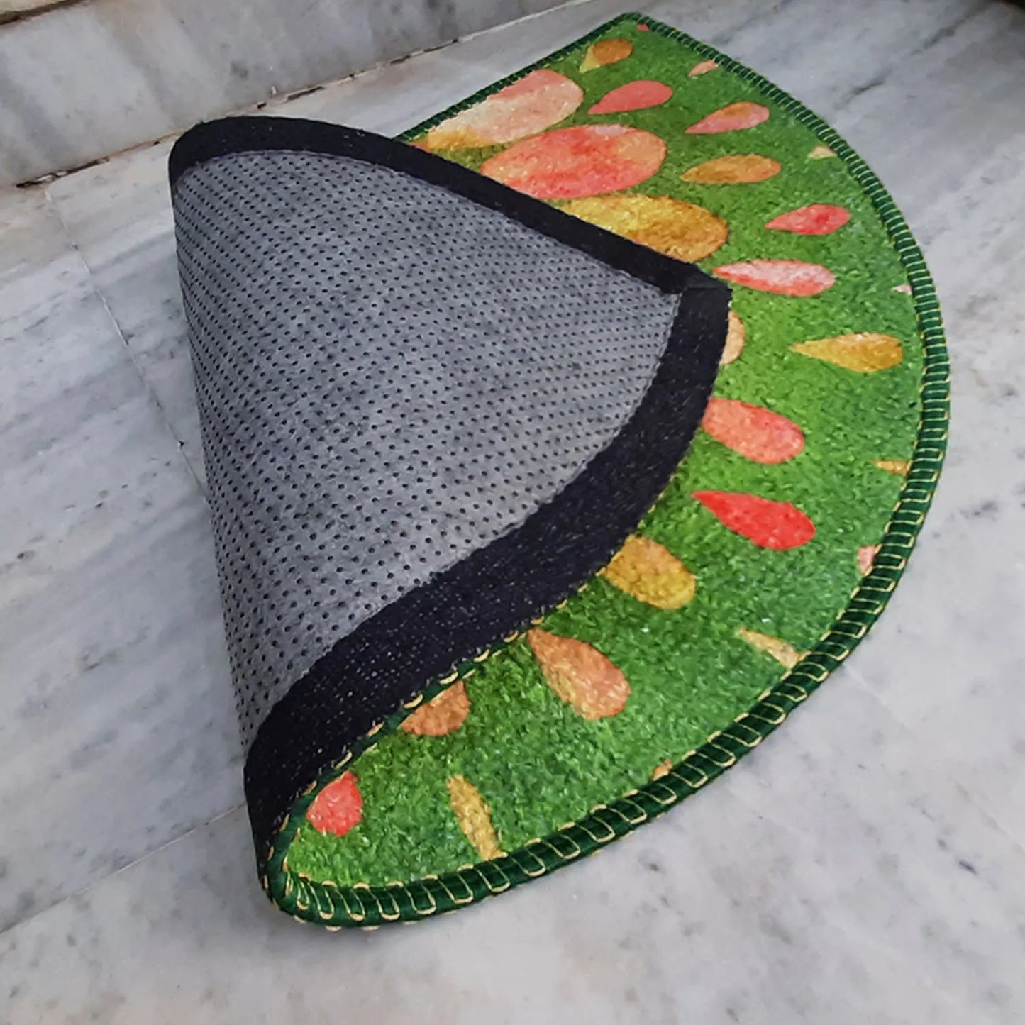 Avioni Home Floor Mats in Beautiful Rangoli Design – Anti Slip, Durable & Washable | Outdoor & Indoor