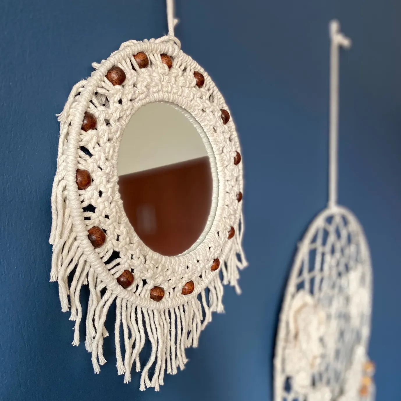 Avioni Home Boho Collection – Mirror in Macramé