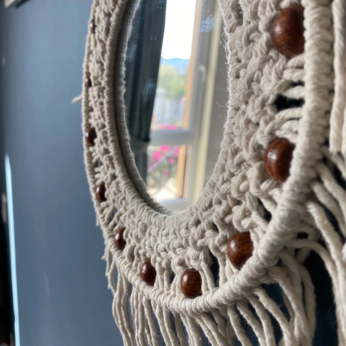 Avioni Home Boho Collection – Mirror in Macramé