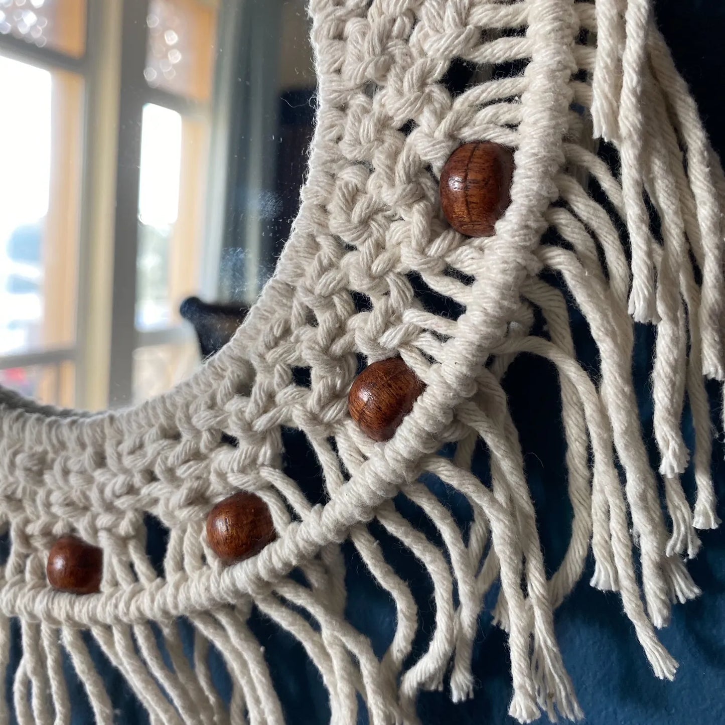 Avioni Home Boho Collection – Mirror in Macramé