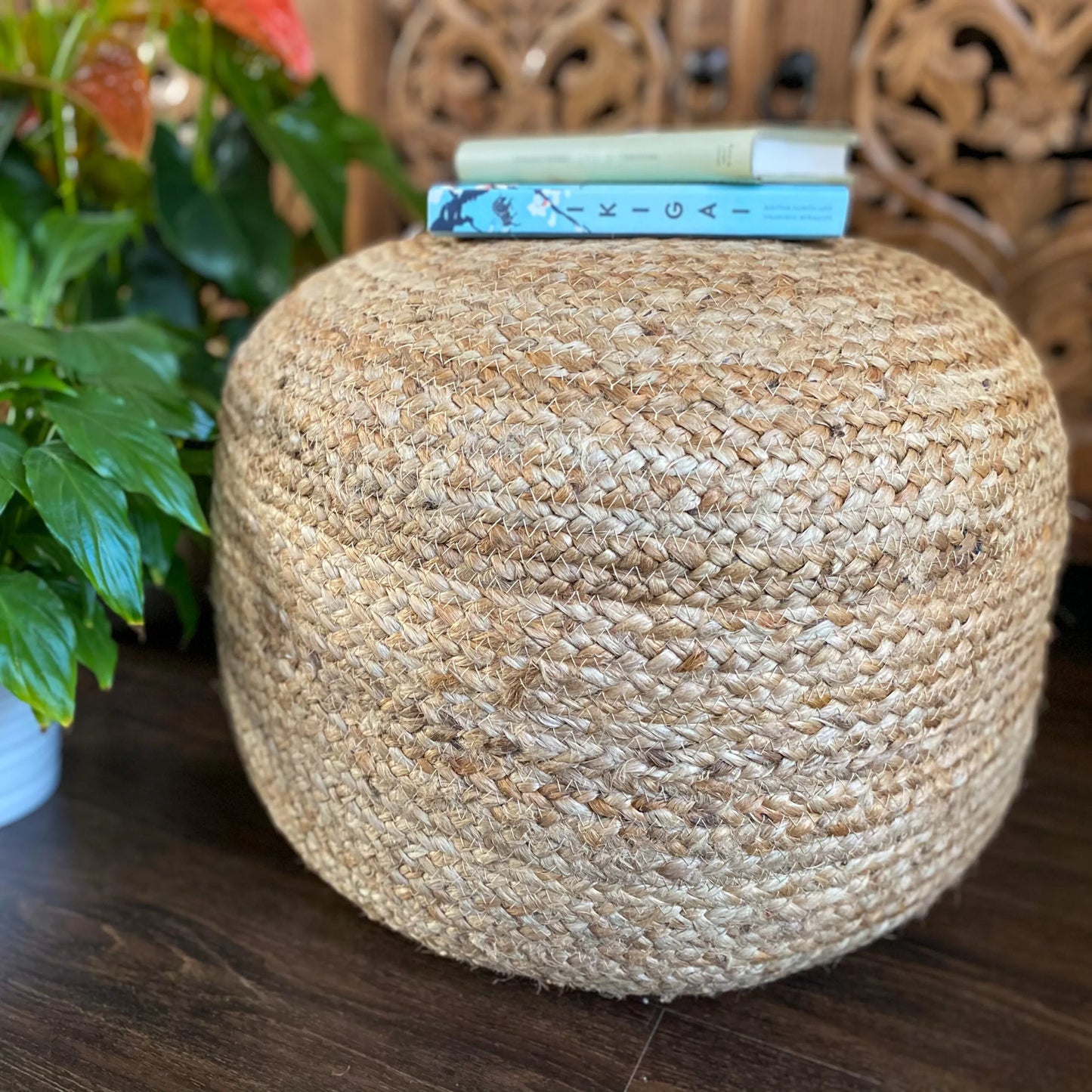 Avioni Home Eco Collection – Natural Jute Pouf
