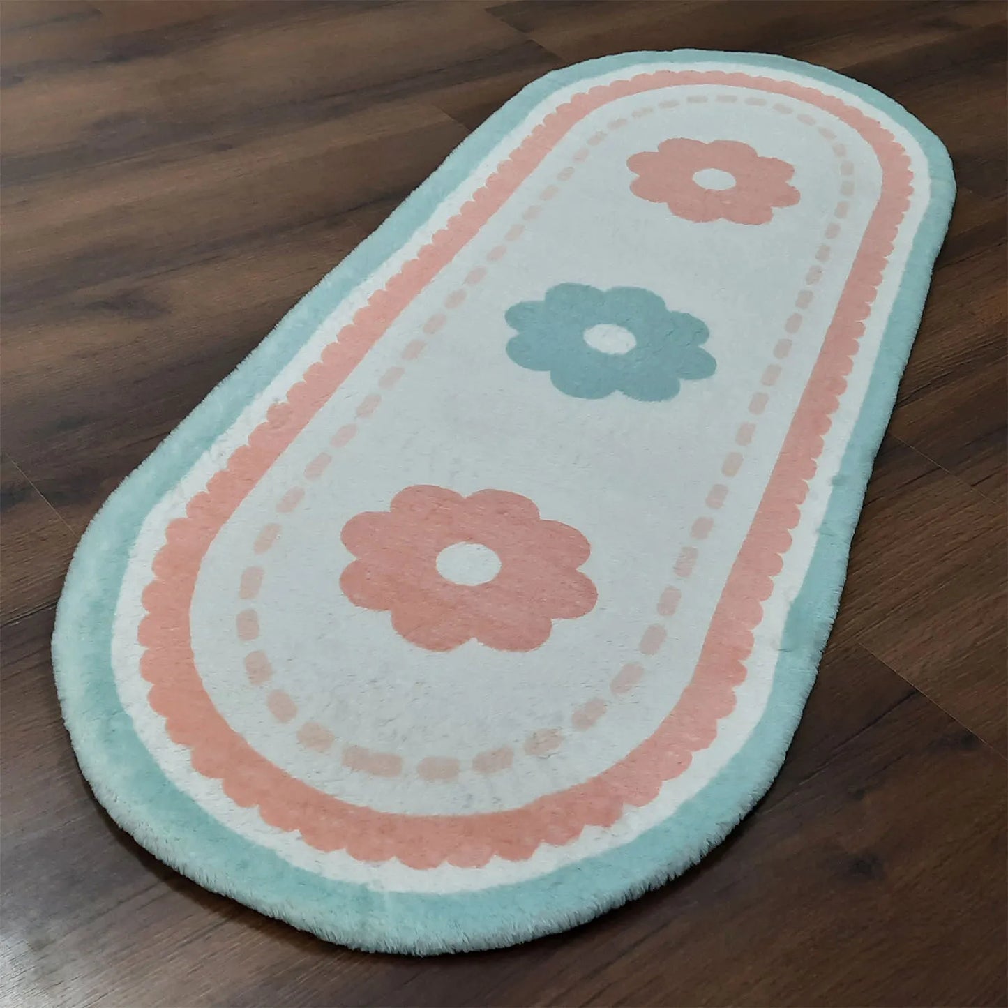 Avioni Home Boho Style Fluffy Shag Very Soft Fur Rug for Kids’ Nursery Play Room