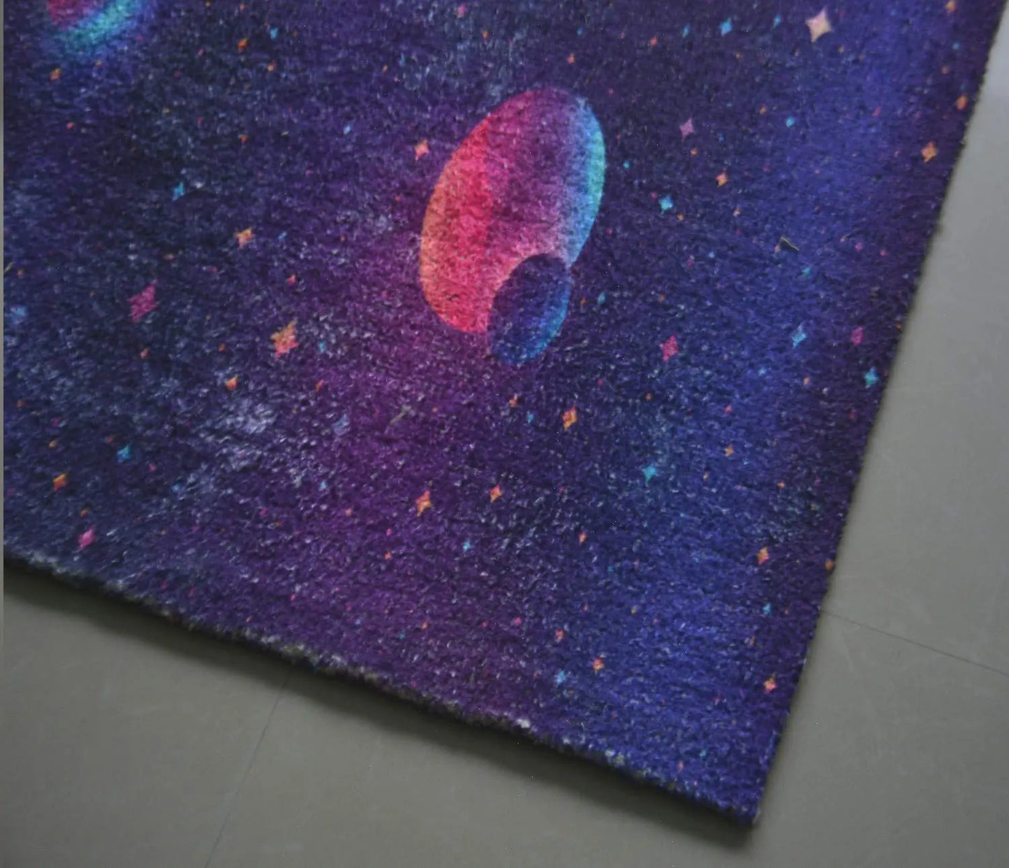 Avioni Home Carpets for Kids Room Silk- Kids Collection Galaxy- 90cm x 150cm