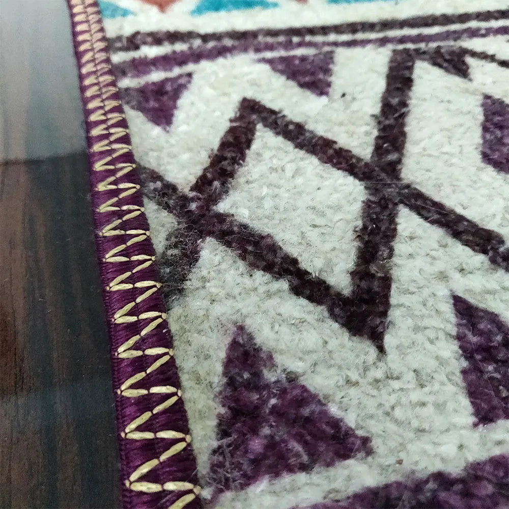 Avioni Home Contemporary Collection – Blue Tribal Pattern