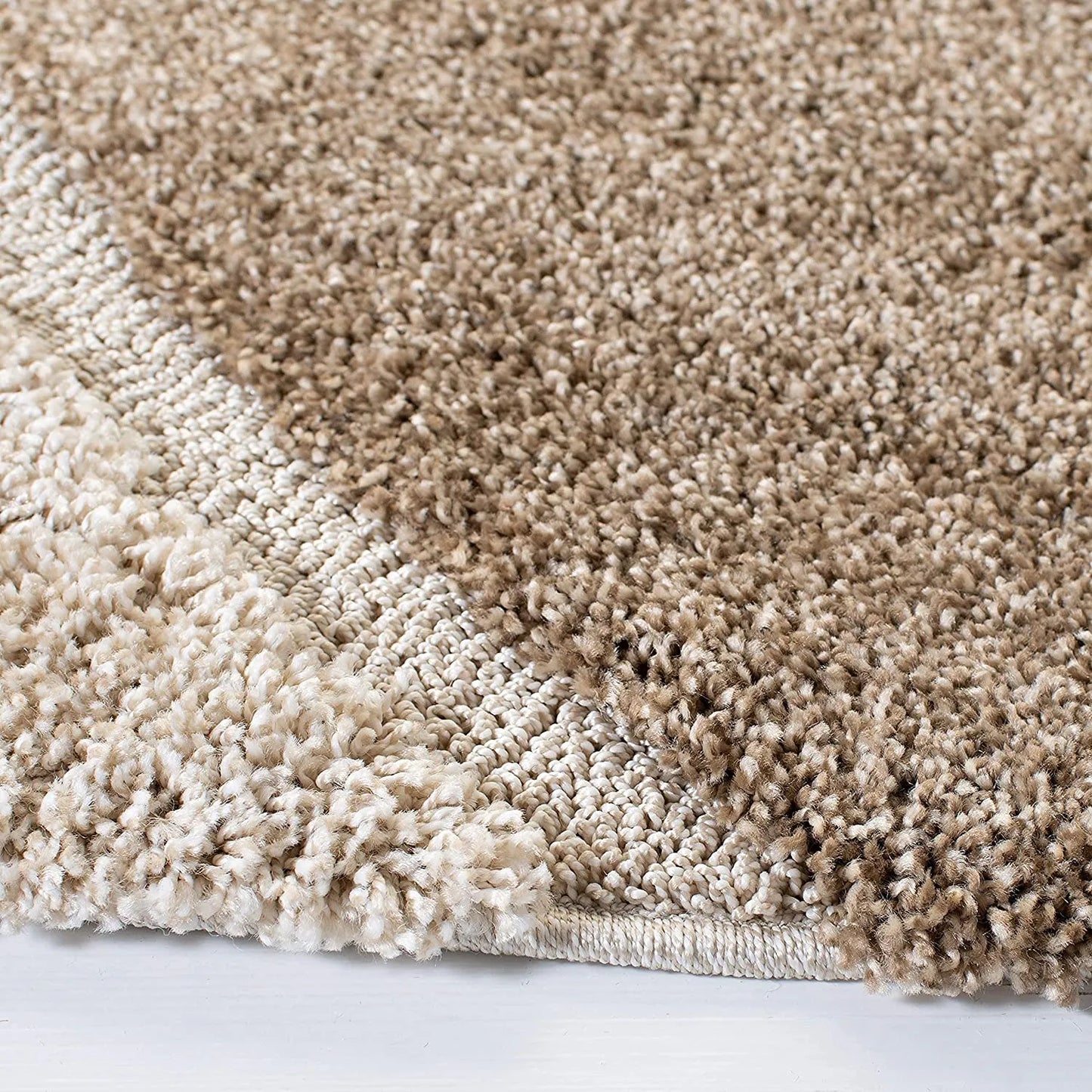 Avioni Home Atlas Collection – Microfiber Moroccan Style Lattice Carpets – Multicolor
