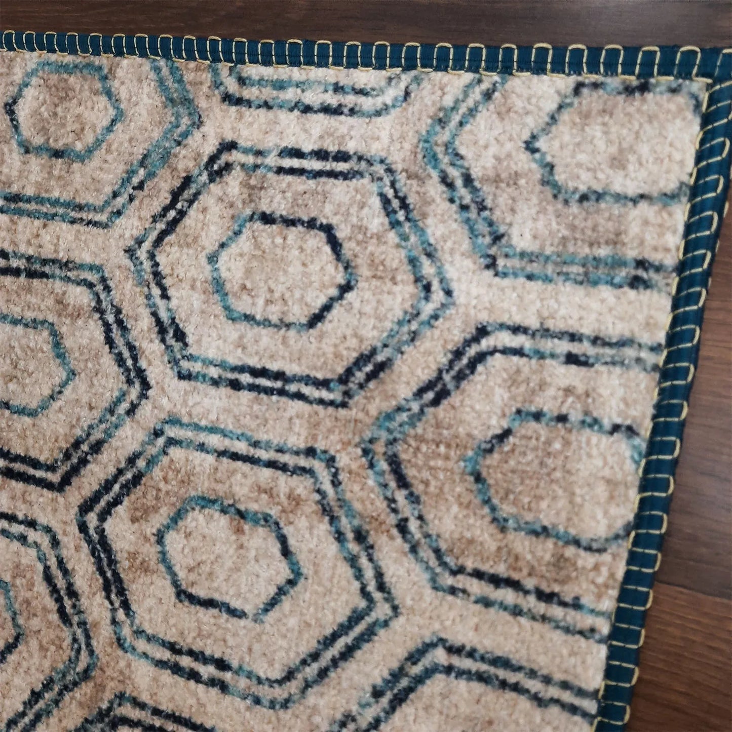 Avioni Home Faux Silk Carpet for Your Living Room | Modern Design | Luxurious, Durable and Washable | SeaBird Collection