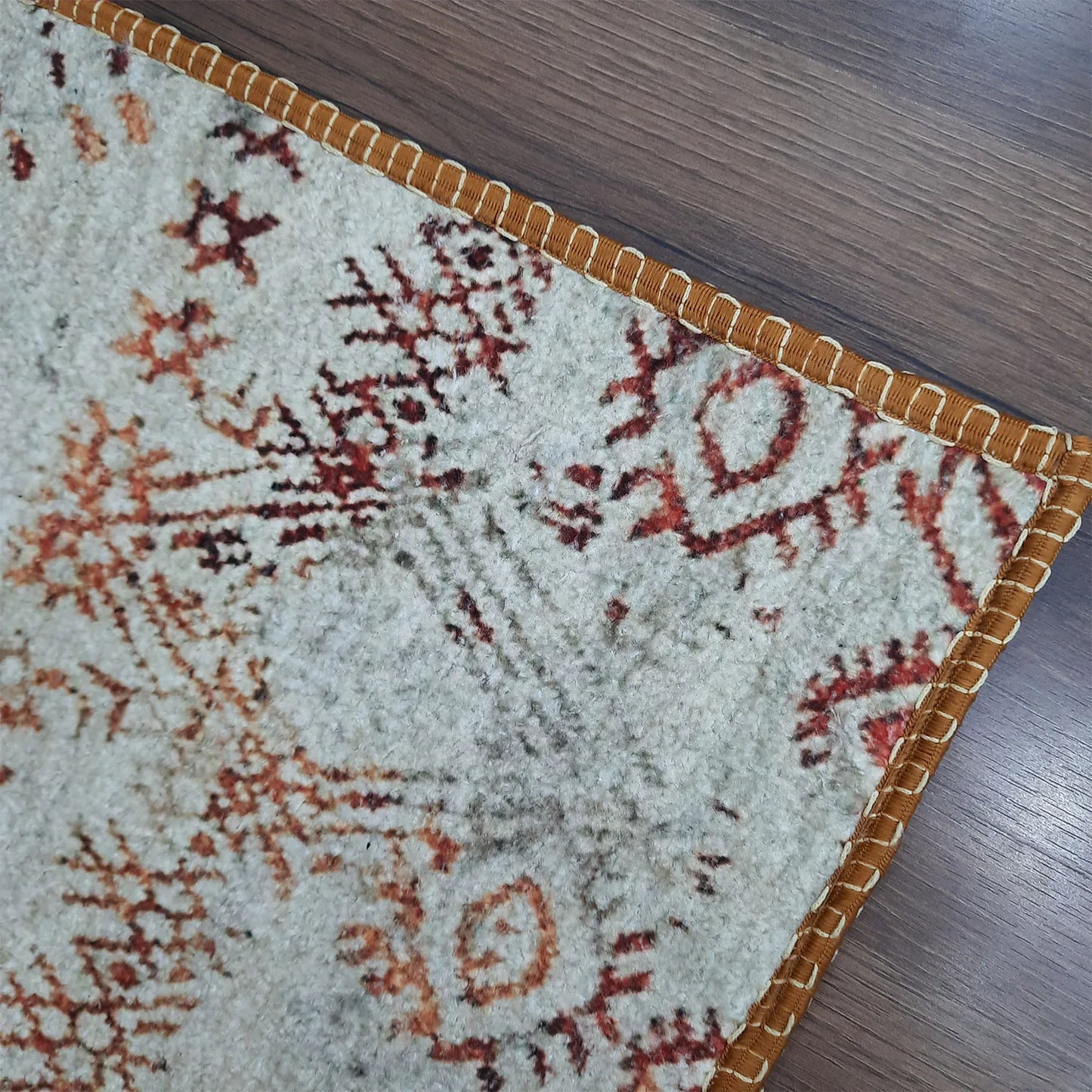 Avioni Home Faux Silk Carpet | Tribal Elements, Luxurious, Durable and Washable | Earthy Elegance Collection