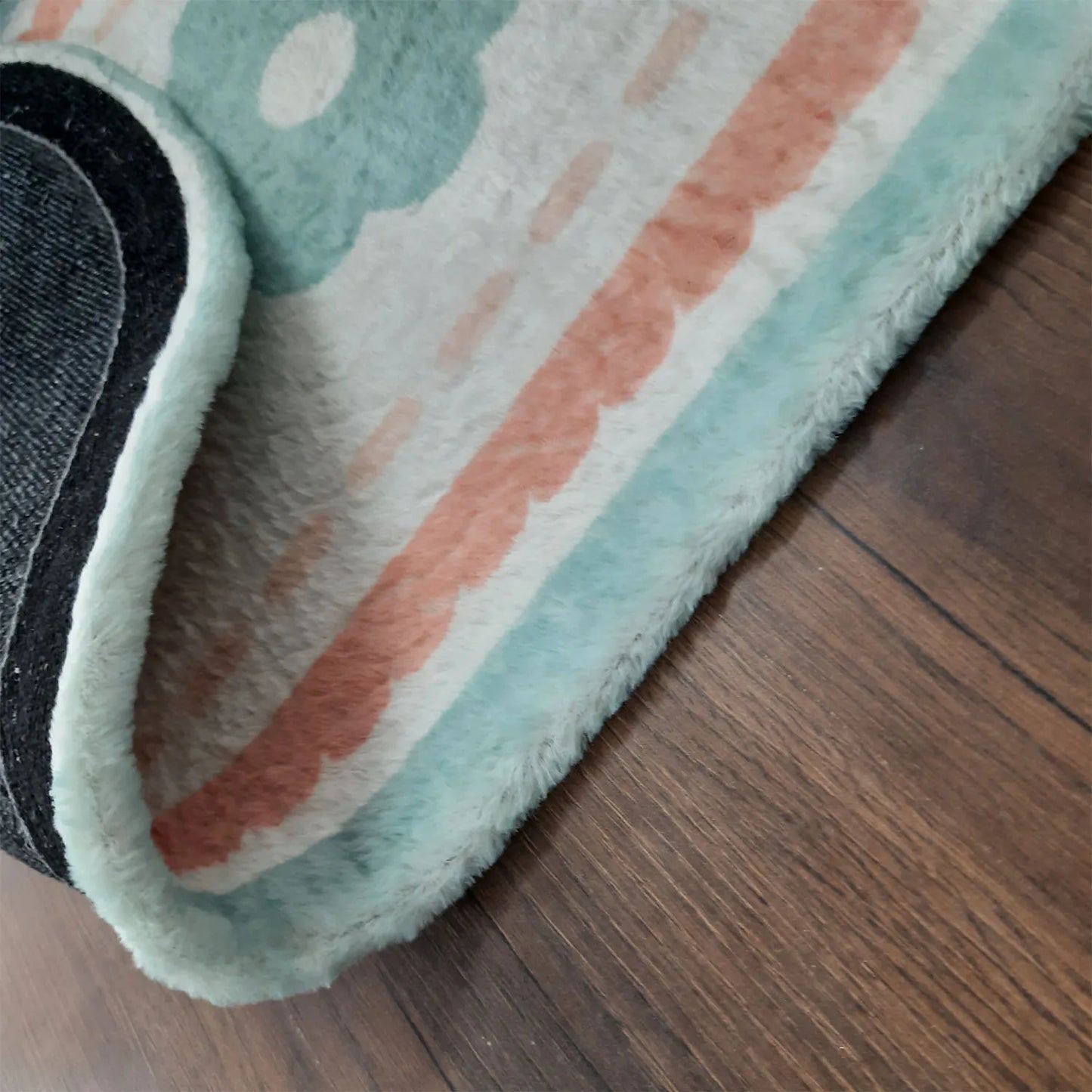 Avioni Home Boho Style Fluffy Shag Very Soft Fur Rug for Kids’ Nursery Play Room