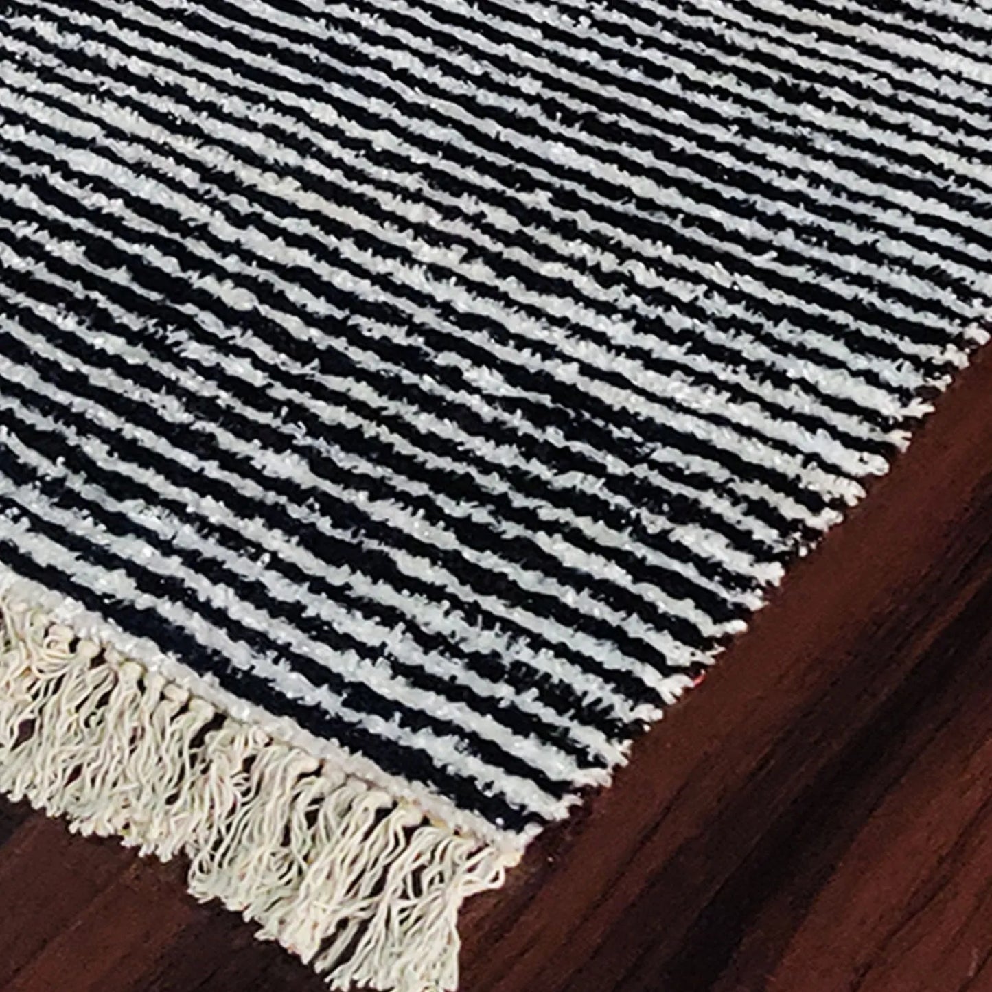 Value Deal-Avioni Carpet For Living Room Lux Collection- Modern Black And White