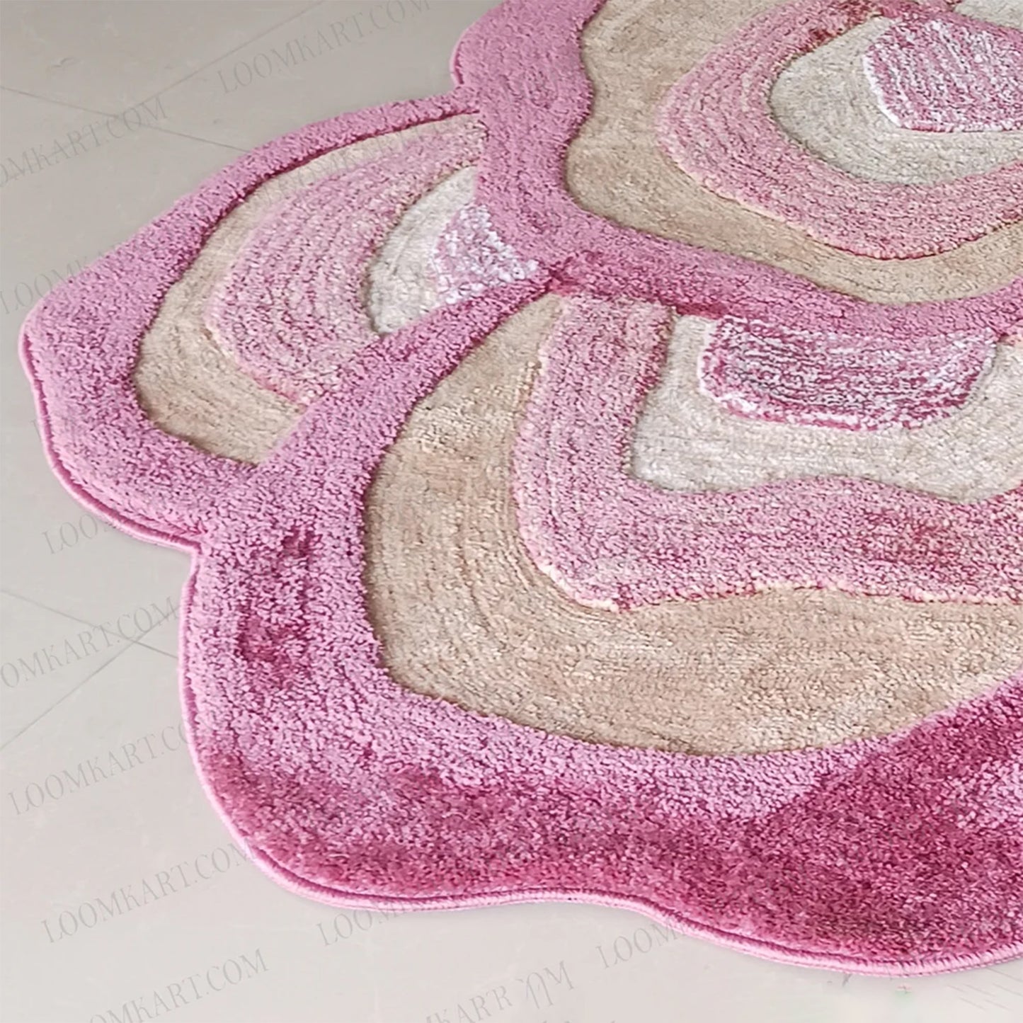 The Elevate Collection | The Rose Sand Petal | Luxury Statement Carpets