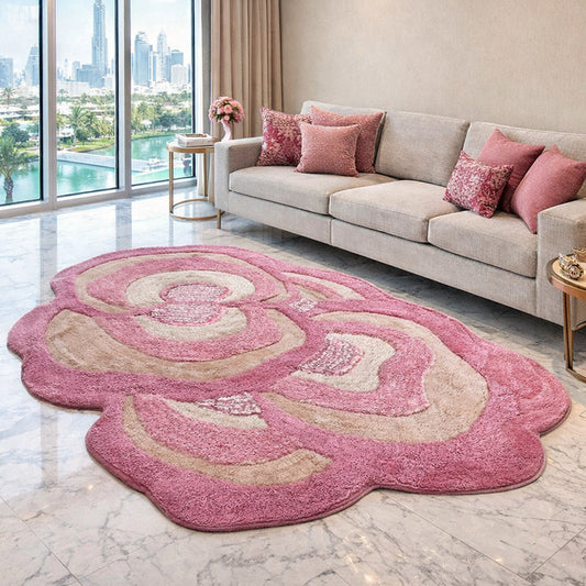 The Elevate Collection | The Rose Sand Petal | Luxury Statement Carpets