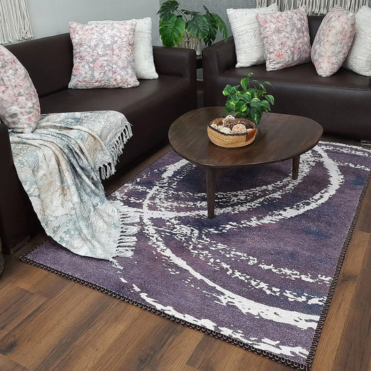 Avioni Home Faux Silk Carpet for a Stylish and Modern Living Room | Durable and Washable | BerryBliss Collection