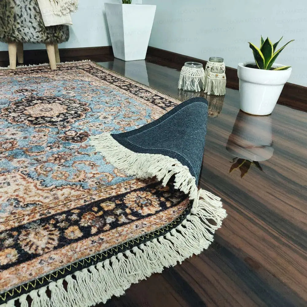 Avioni Home Persian Design Collection – Living Room Rug – Ethnic Blue