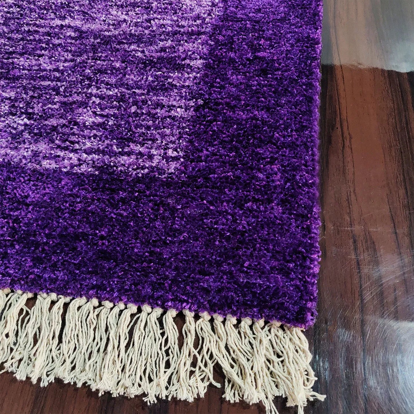 Neo Modern Collection Purple Tie-Dyed Carpet/Rug – 90cm x 150cm (~3×5 Feet)