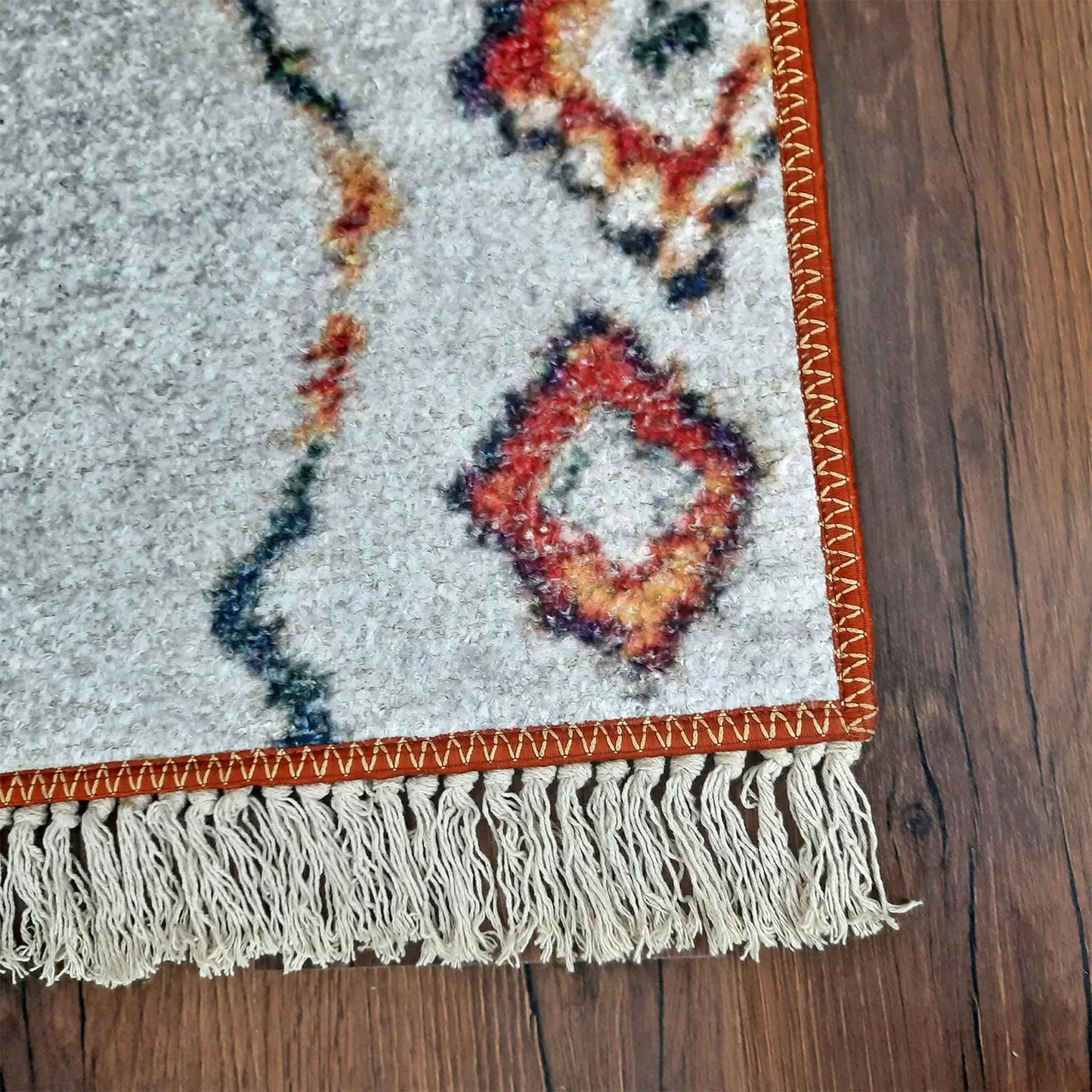 Avioni Home Faux Silk Carpet Traditional Morrocan Design – Living Room Rug